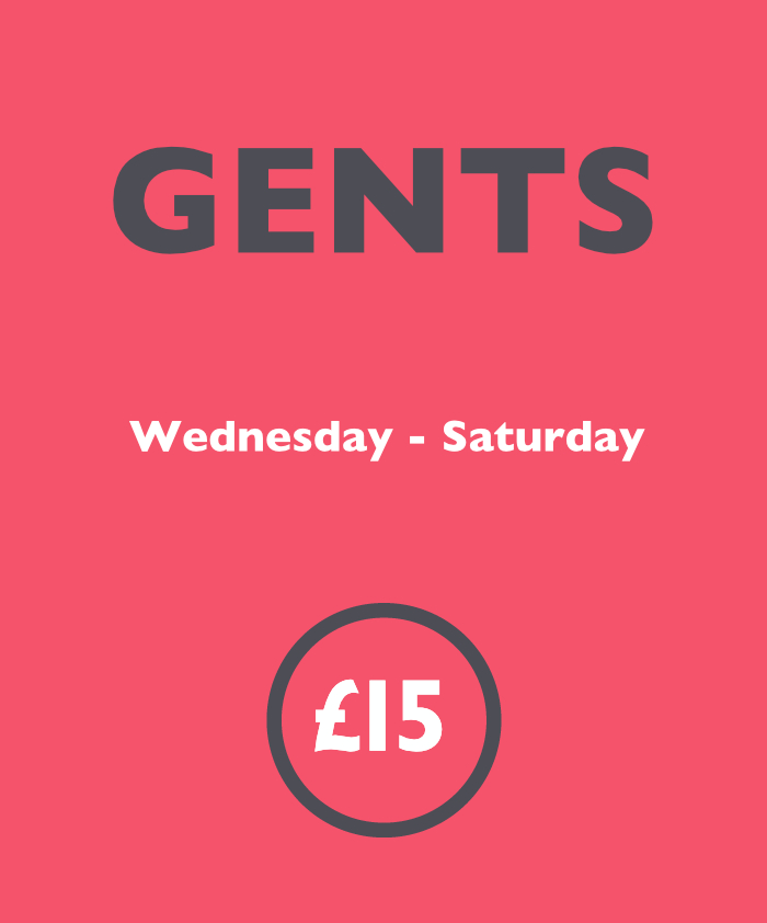Gents Day - £12